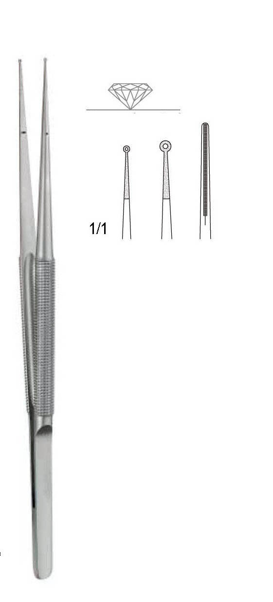 MİKRO VASKULER STANDART PENSET DÜZ 23CM